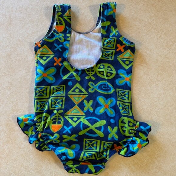 Bubble & Squeak by Flap Happy Swimsuit sz 3 - Picture 2 of 6